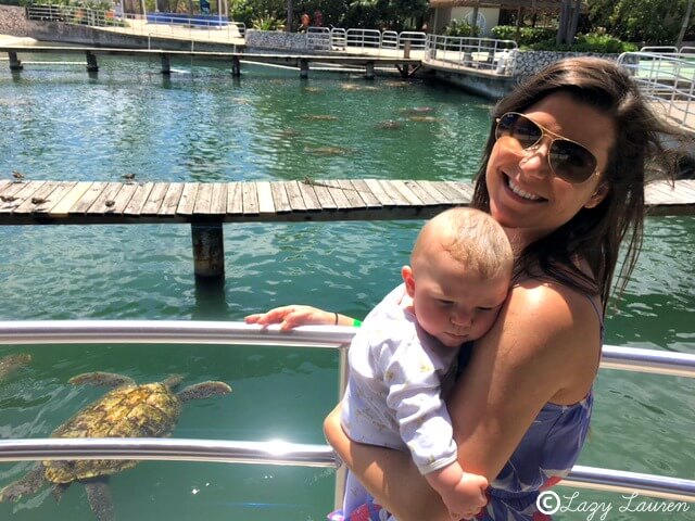 Grand Cayman with a baby